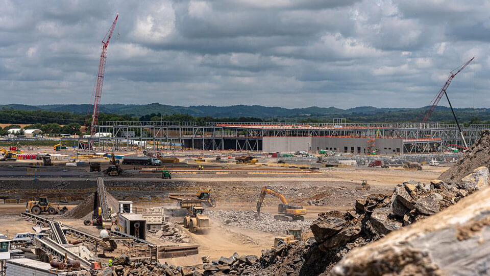 BravesPark6 Truist Park, Braves Stadium under construction