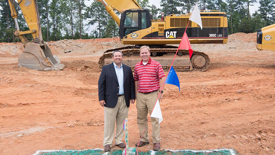 BravesPark8 Truist Park, Braves Stadium under construction, Brad Carroll
